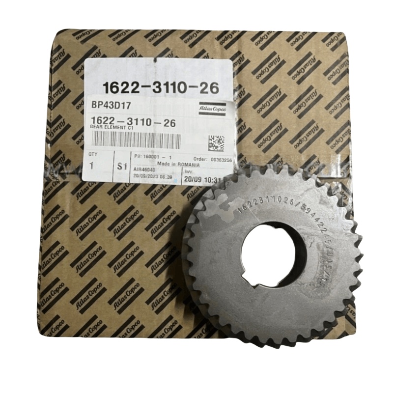 1622311026 Atlas Copco Air Compressor用のドライブギア