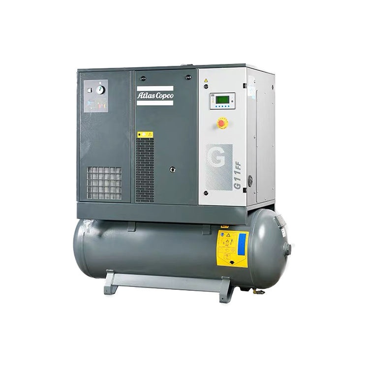 Atlas Copcoはエアドライヤーを備えたエアスクリューコンプレッサーサプライヤーを製造しています