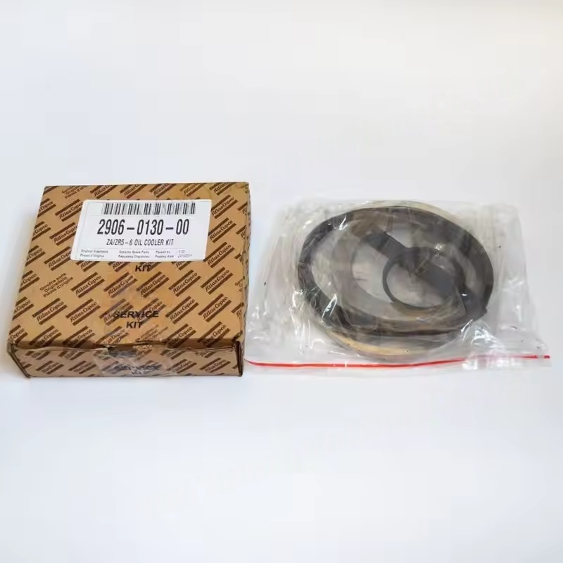 Atlas Copco Parts 2906013000サービスキットZA ZR5-6スクリューエアコンプレッサー用オイルクーラー