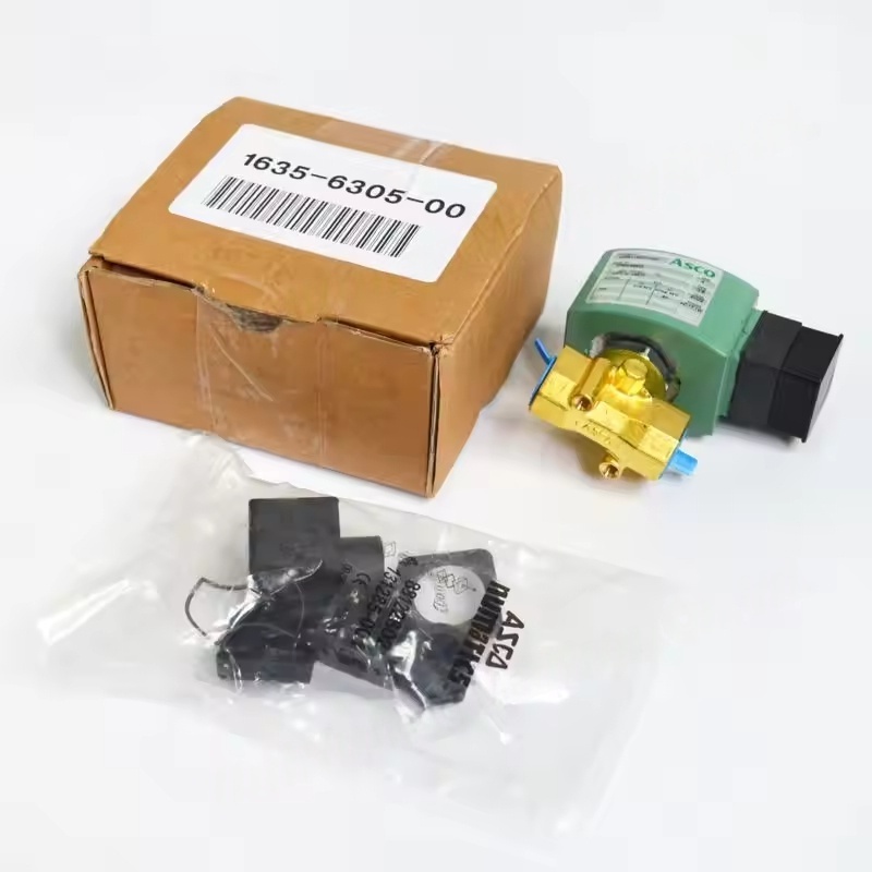 Atlas Copcoスペアパーツ1635630500メタルエアコンプレッサーソレノイドバルブ