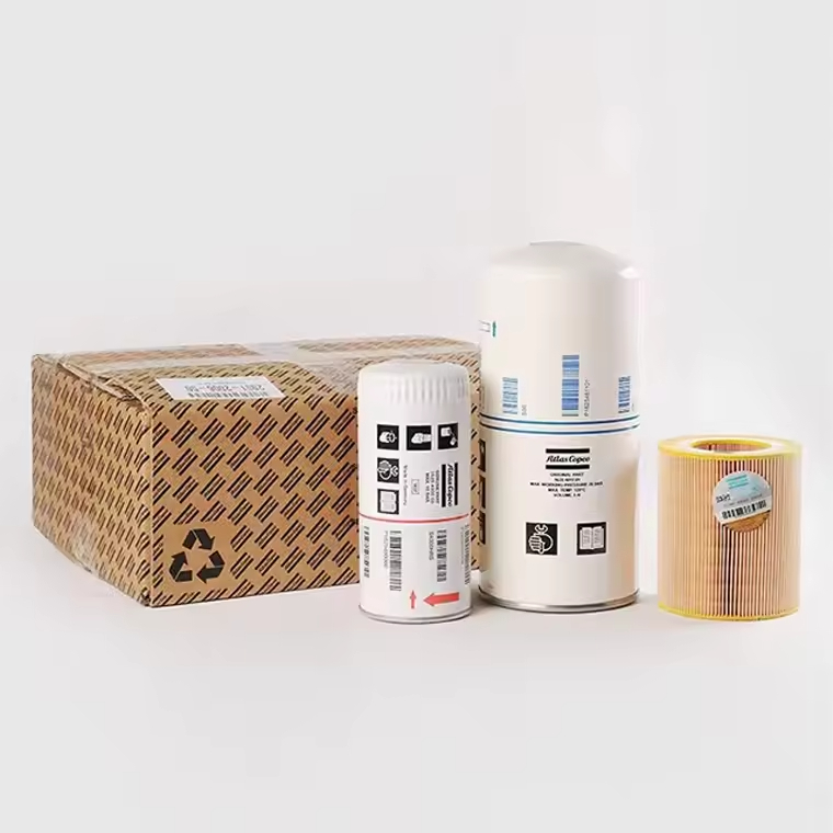 Atlas Copco Industrial Air Oil Filter Kit 3002600790コンプレッサー4000時間使用するネジエアコンプレッサー用スペアパーツ