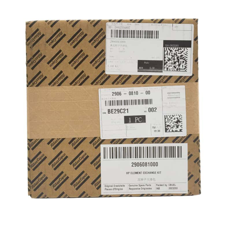 2906081000 Atlas Copco Air Compressor HP Elemncement Exchange Kit