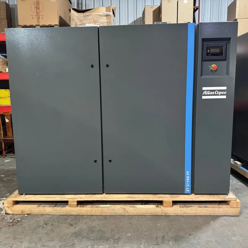 アトラスコプコ ZT 37 VSD FF オイルフリースクリューコンプレッサー 37KW 50HP ドライヤー クラス0 正規品